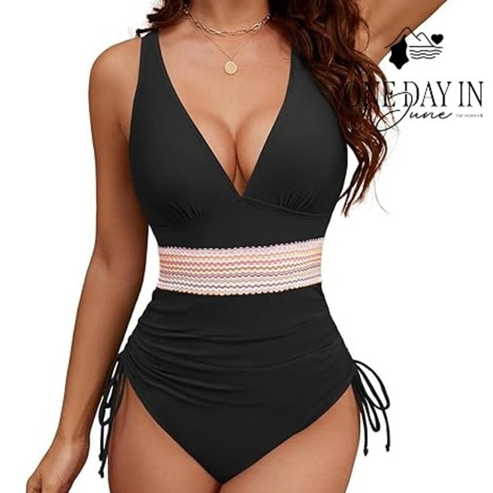 Blooming Jelly Tummy Control One Piece Swimsuit Size XL